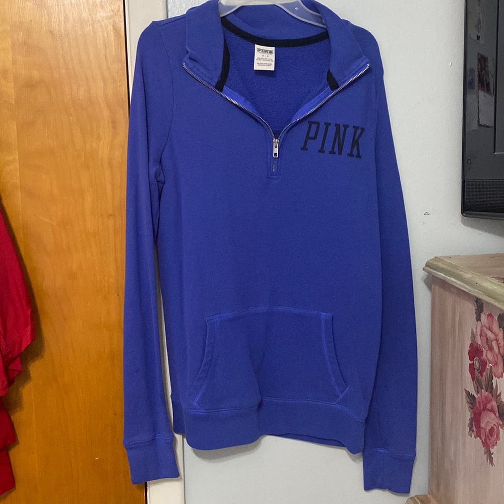 Pink Michigan pullover